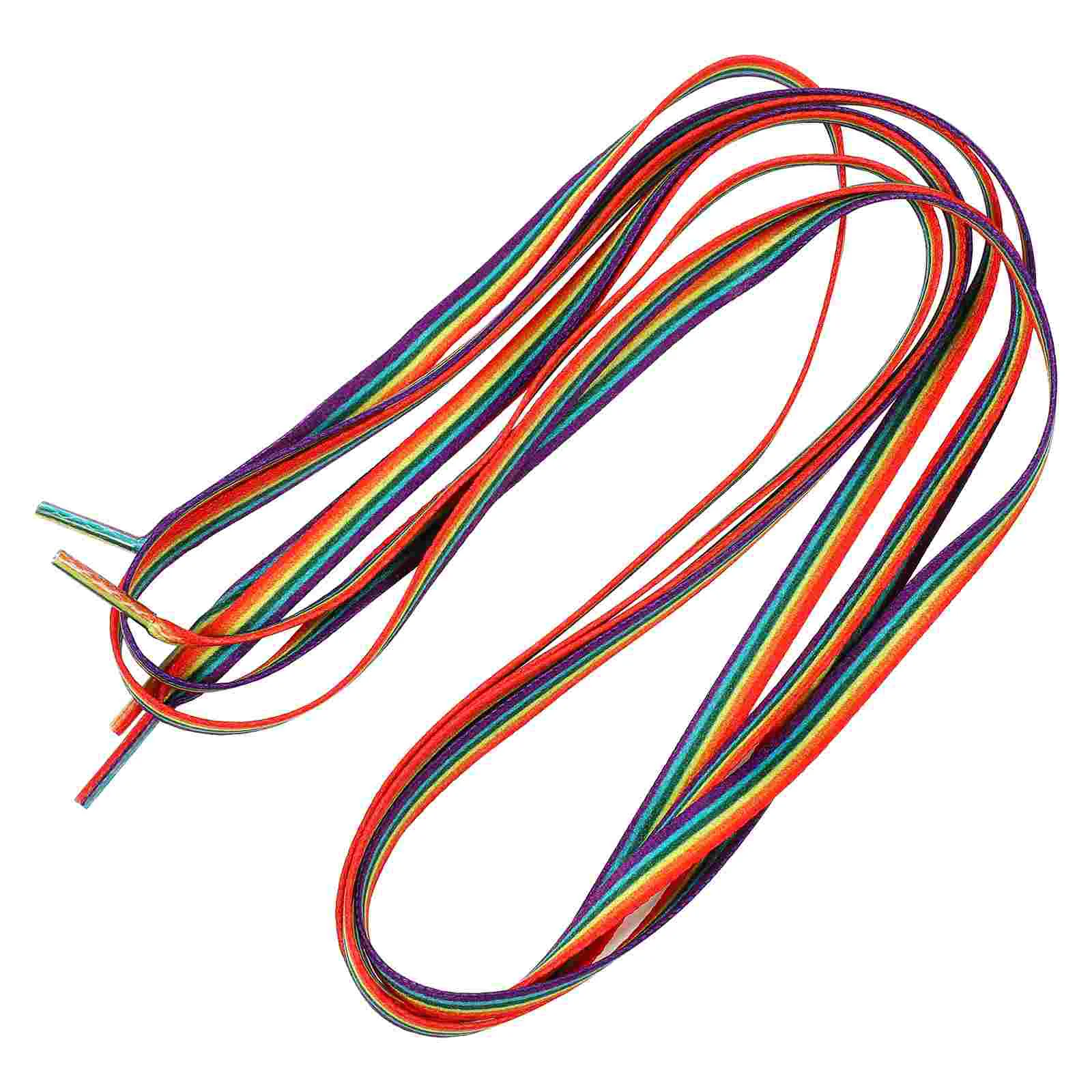 Happyyami 1 Pair Colorful Flat Shoe Laces 63-inch Rainbow Stylish Shoelaces Shoe Accessories
Happyyami 1 Pair Colorful Flat Shoe Laces 63-inch Rainbow Stylish Shoelaces Shoe Accessories