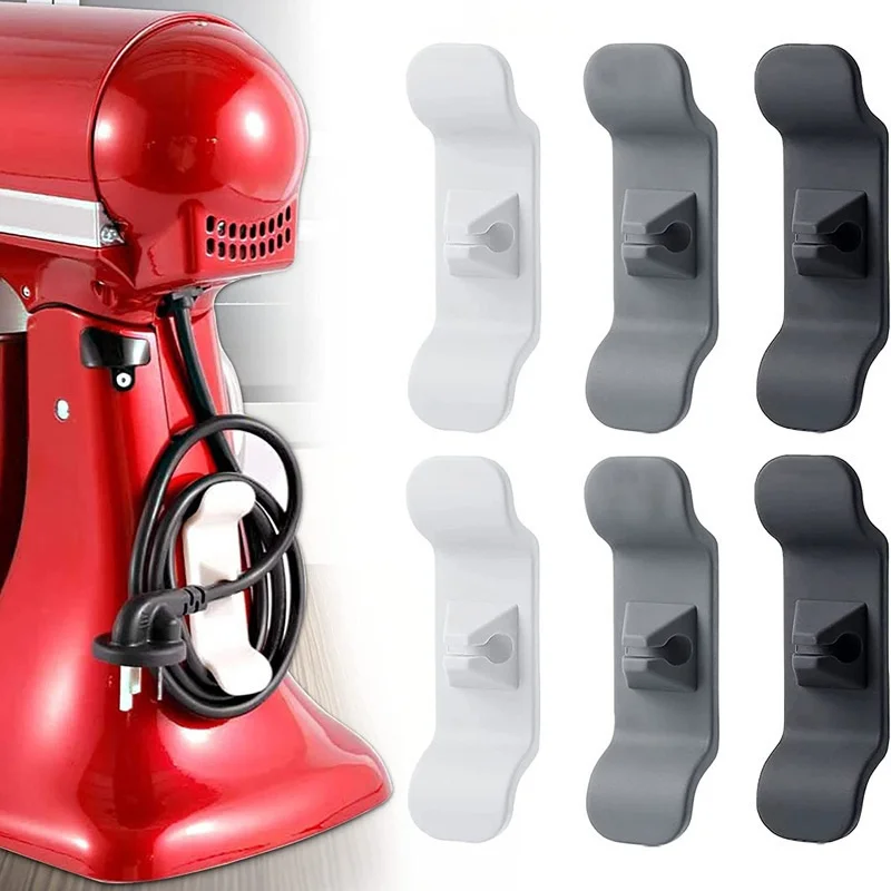 3/6Pcs Cord Wrapper Clips Holder Blender Mixers Air Fryer Wire Cord Cable Protector Winder Hooks For Kitchen Household Appliance
3/6Pcs Cord Wrapper Clips Holder Blender Mixers Air Fryer Wire Cord Cable Protector Winder Hooks For Kitchen Household Appliance