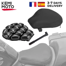 KEMiMOTO Air Pad Motorcycle Seat Cushion Cover Universal For CBR600 Z800 Z900 For R1200GS R1250GS For GSXR 600 750 For 390 ATV