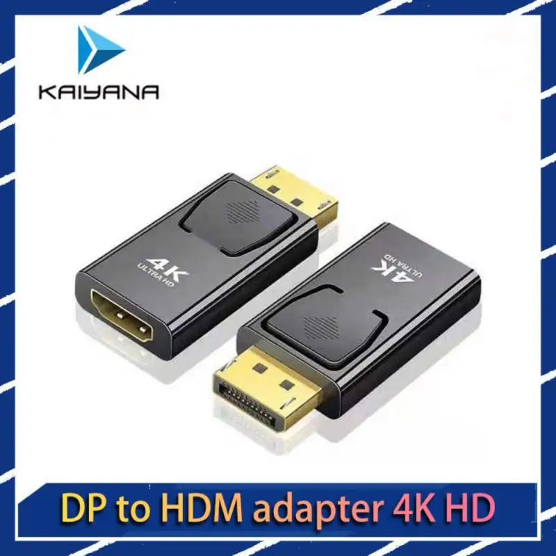 

4K 1080P адаптер DisplayPort-HDMI-совместимый преобразователь штекер Mini DP-гнездо HD TV кабель адаптации видео для ПК ТВ ноутбука кабель