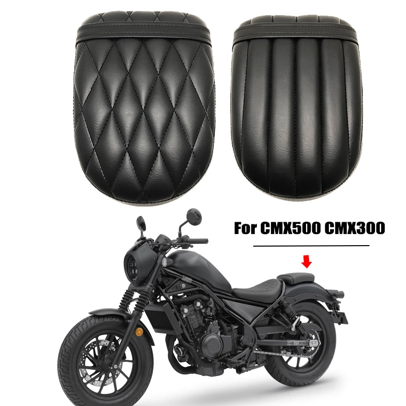 For Honda CMX500 CMX300 Seat Cushion Motorcycle Rear Passenger Leather Tail Cover Rebel CMX 300 500 2017 2018 2019 2020 2021
For Honda CMX500 CMX300 Seat Cushion Motorcycle Rear Passenger Leather Tail Cover Rebel CMX 300 500 2017 2018 2019 2020 2021