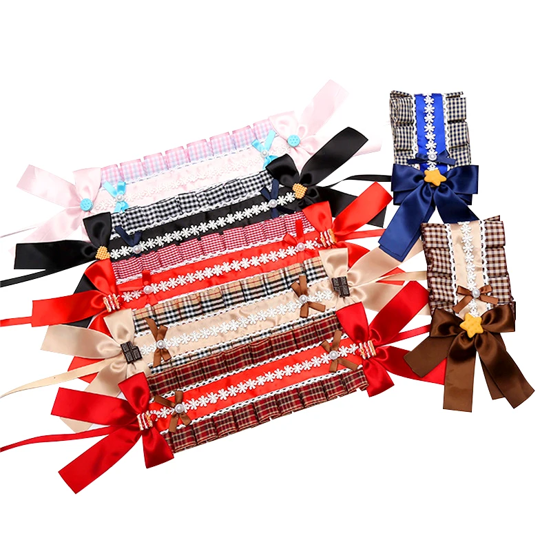 Lolita Lace Ribbon Women Hairbands Girl's Anime Cosplay Headband Lady's Headwear Kawaii Hair Accessories Headwrap
Lolita Lace Ribbon Women Hairbands Girl's Anime Cosplay Headband Lady's Headwear Kawaii Hair Accessories Headwrap