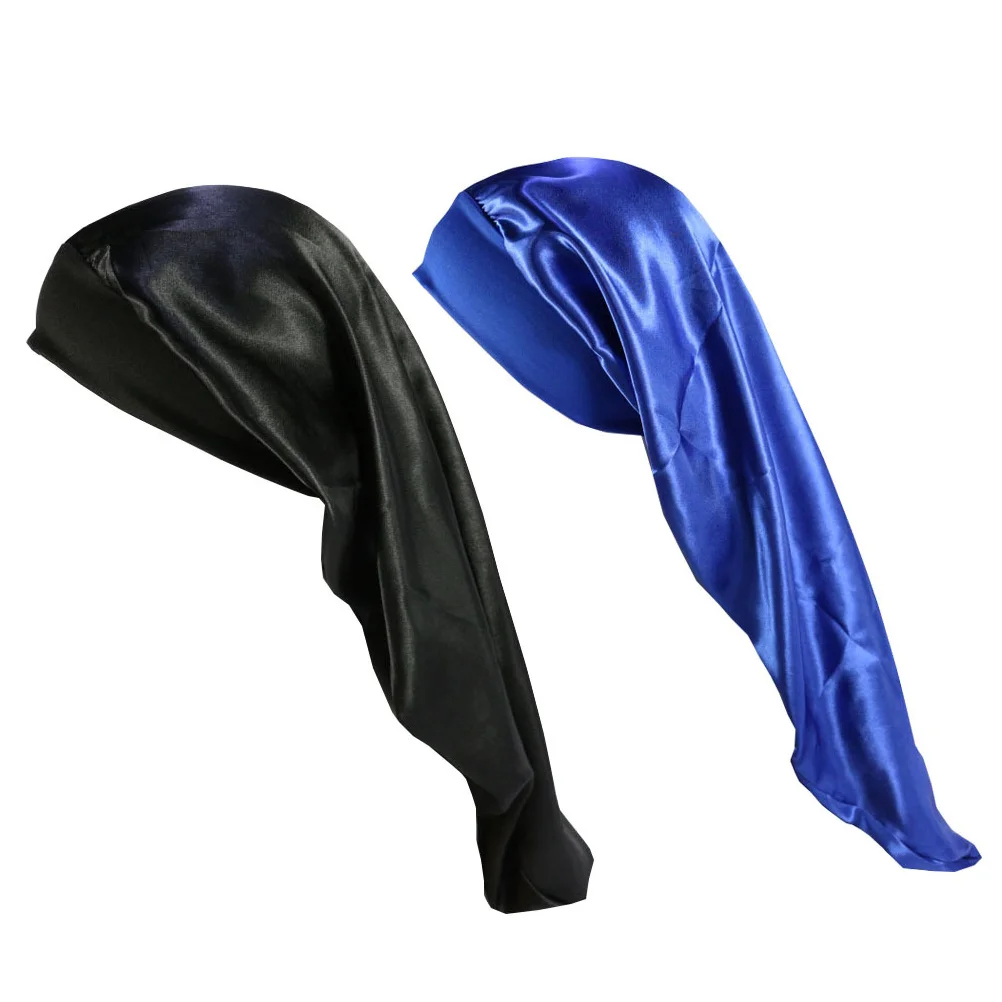 2Pcs Long Hair Sleep Hat Elastic Wide Band Hat Long Braids Curly Hair Wrap 
2Pcs Long Hair Sleep Hat Elastic Wide Band Hat Long Braids Curly Hair Wrap
