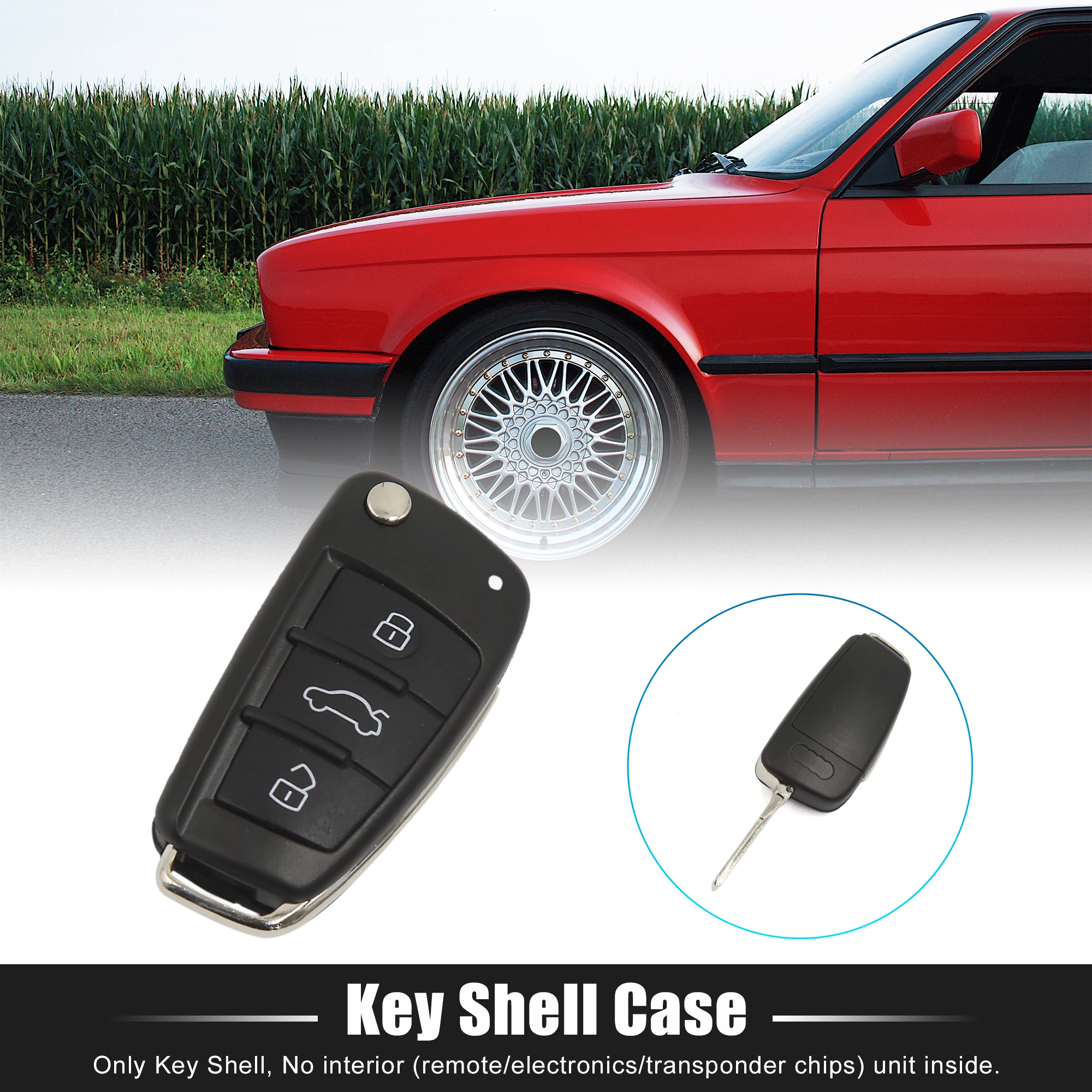 X Autohaux Car Remote Shell Flip Fob Key Case 3 Buttons Pad Cover Tools for Audi A3 A4 A6 Q7 R8 RS4 RS6 S3 S4 TT Accessories
X Autohaux Car Remote Shell Flip Fob Key Case 3 Buttons Pad Cover Tools for Audi A3 A4 A6 Q7 R8 RS4 RS6 S3 S4 TT Accessories