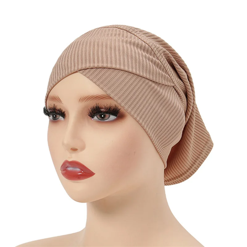 Women Cotton Elastic Headscarf Stretch Headband Long Tail Head Wrap Bonnet Indian Hat Headcover Ladies Hair Accessories 
Women Cotton Elastic Headscarf Stretch Headband Long Tail Head Wrap Bonnet Indian Hat Headcover Ladies Hair Accessories