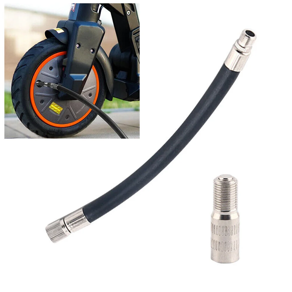 16cm Tire Inflator Extension Hose Air Pump Tube Black Fit For Motor Automobile Black Extended Nozzle, Exquisite Threaded Mouth,
16cm Tire Inflator Extension Hose Air Pump Tube Black Fit For Motor Automobile Black Extended Nozzle, Exquisite Threaded Mouth,