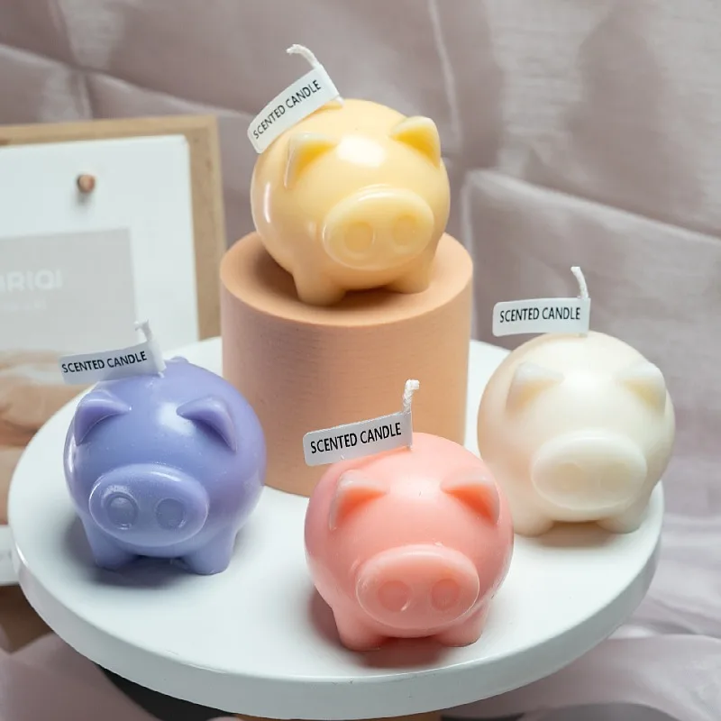 Cute Pigs Scented Candle Kawaii Wedding Gifts Party Candles Home Decor Household Candles for Emergency
Cute Pigs Scented Candle Kawaii Wedding Gifts Party Candles Home Decor Household Candles for Emergency