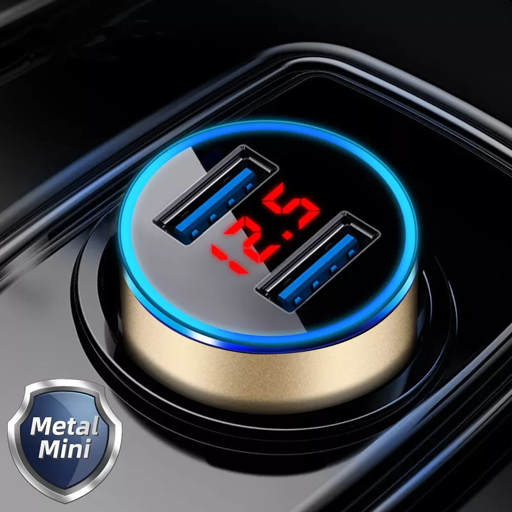 Mobile Phone Car Charger USB Charger GPS Fast Charging Car-Charger LED Dual USB Charger For Iphone 11 Pro X XR XS MAX 7 8 Tablet
Mobile Phone Car Charger USB Charger GPS Fast Charging Car-Charger LED Dual USB Charger For Iphone 11 Pro X XR XS MAX 7 8 Tablet