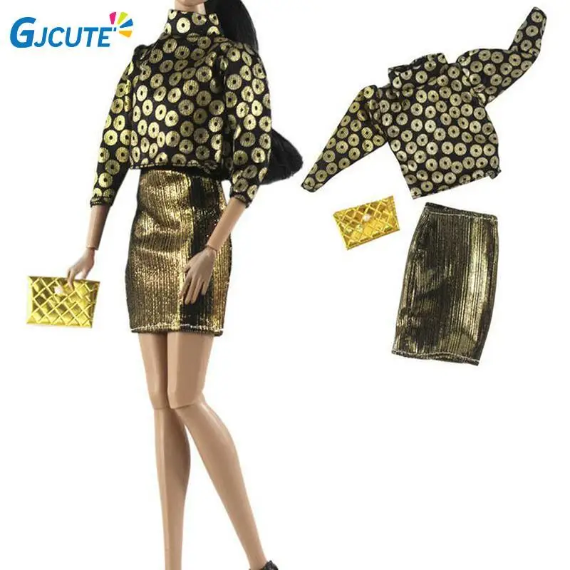 29-30cm Doll Clothes Fashion Daily Wear Casual Outfits Blouse Skirt With Purse Dollhouse Accessories Clothes for Doll
29-30cm Doll Clothes Fashion Daily Wear Casual Outfits Blouse Skirt With Purse Dollhouse Accessories Clothes for Doll