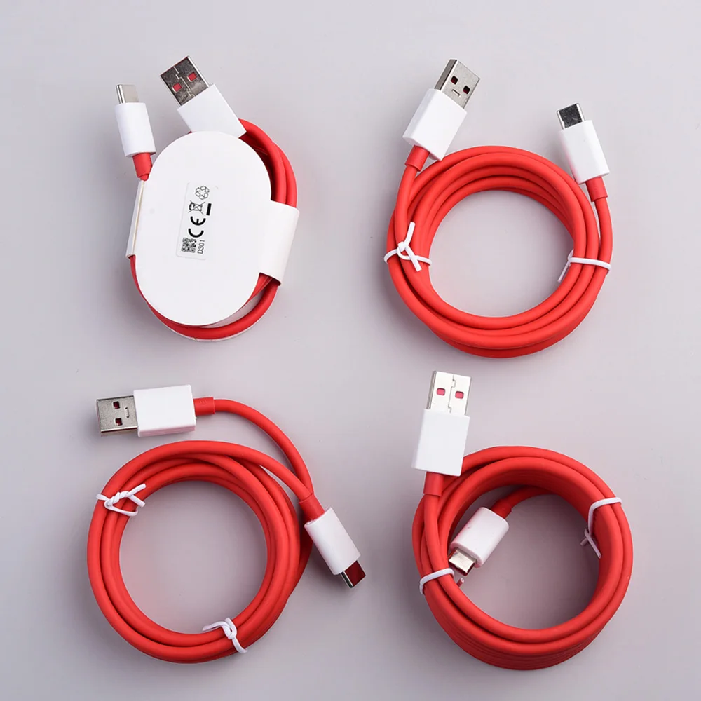 

For Oneplus 1+ 6A Warp Charger Cable 1/1.5/2/3M Dash Quick Charge Type C USB Cable For One Plus 5 5T 6 6T 7 7T 8 8T Pro Nord N10