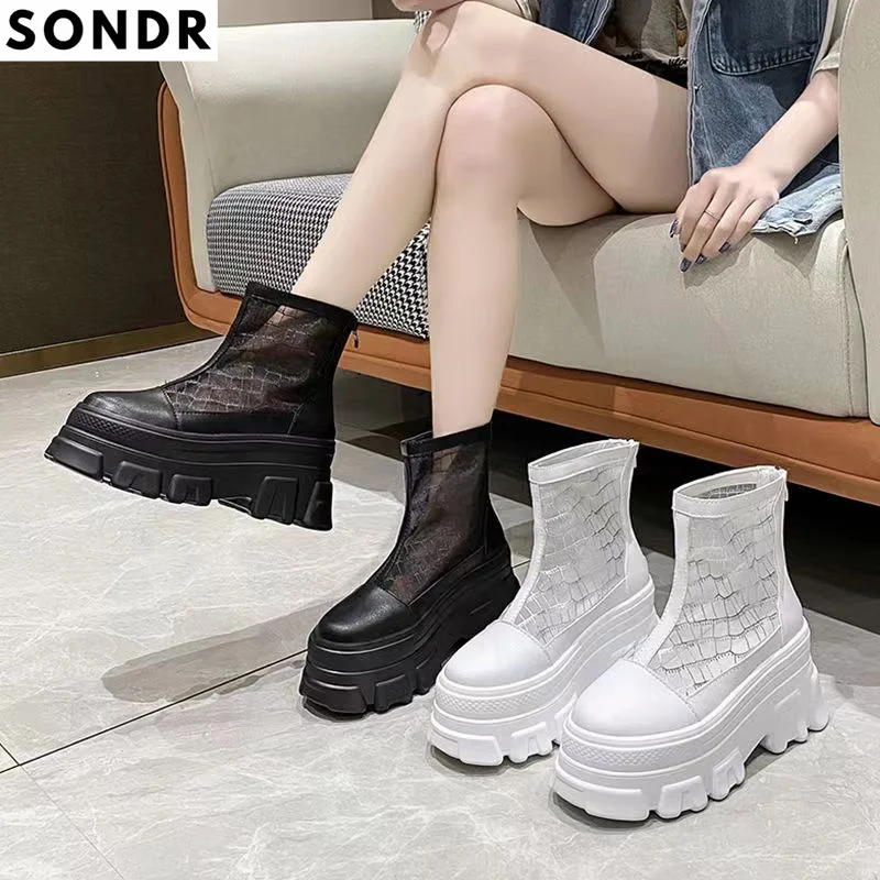 Сапоги Martens женские на платформе 8 см, дышащие универсальные, мягкая повседневная обувь, высокий каблук, лето
Сапоги Martens женские на платформе 8 см, дышащие универсальные, мягкая повседневная обувь, высокий каблук, лето