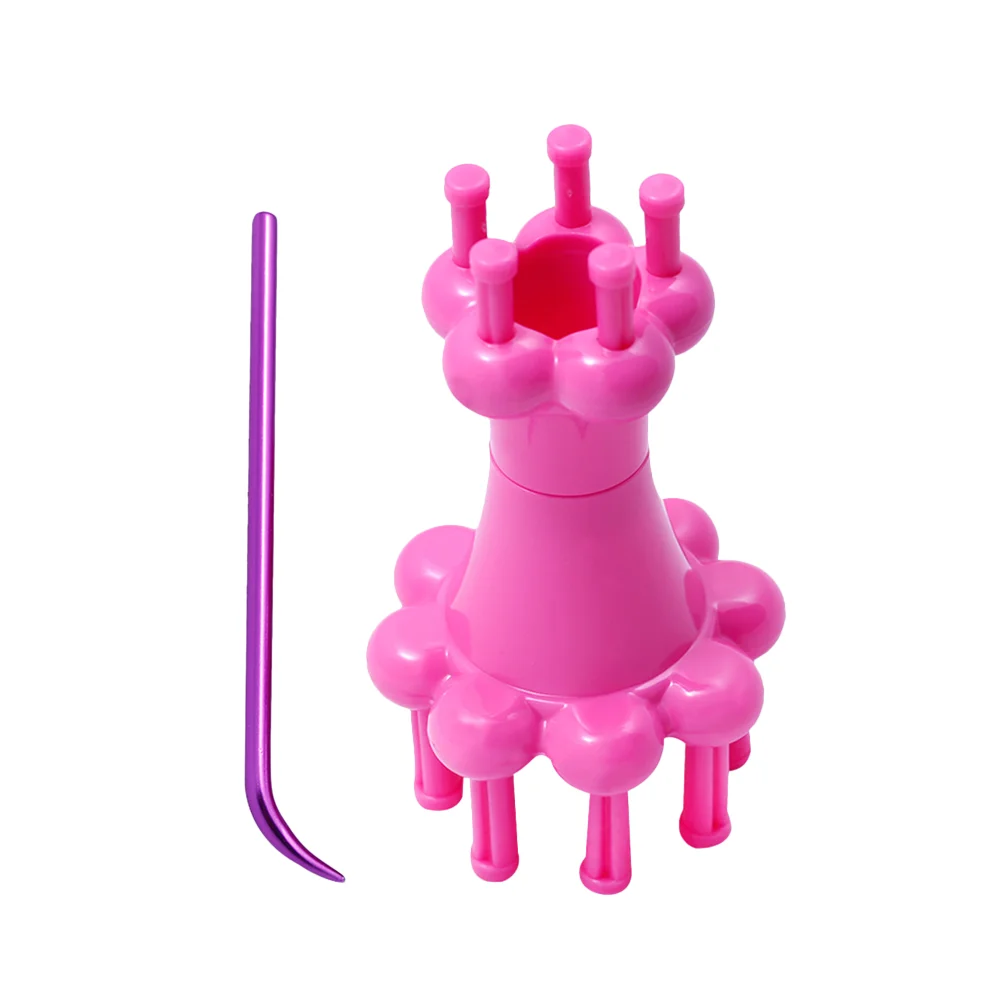 Knitting Loom Machine Roundknitted Rope Looms Weaving Board Rotating Knitter Machines Tools Crochet Tool Hook Spool Knit End
Knitting Loom Machine Roundknitted Rope Looms Weaving Board Rotating Knitter Machines Tools Crochet Tool Hook Spool Knit End