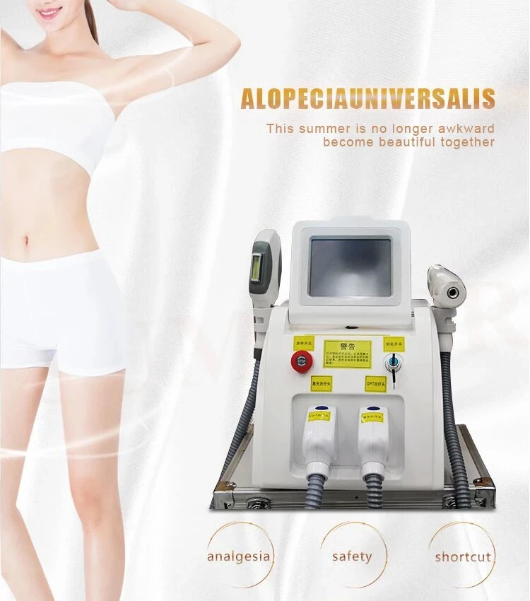 2 in 1 OPT Hair Removal Machine IPL/S-HR/OPT/Elight and Tattoo Remove Beauty Equipment for Salon
2 in 1 OPT Hair Removal Machine IPL/S-HR/OPT/Elight and Tattoo Remove Beauty Equipment for Salon