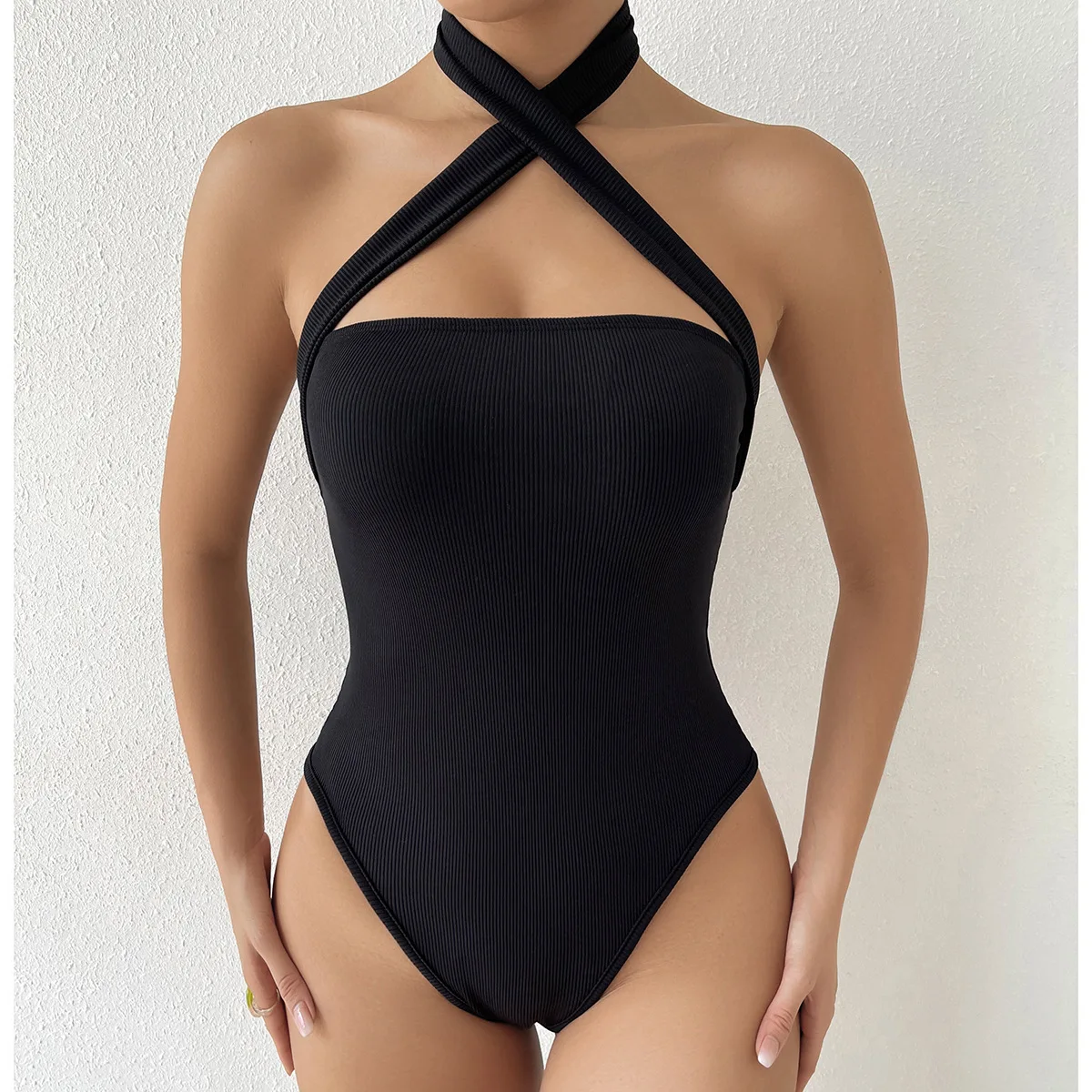 solid color sexy bodycon rompers womens clothing choker cross jumpsuit women bodysuit sleeveless backless skinny shorts
solid color sexy bodycon rompers womens clothing choker cross jumpsuit women bodysuit sleeveless backless skinny shorts
