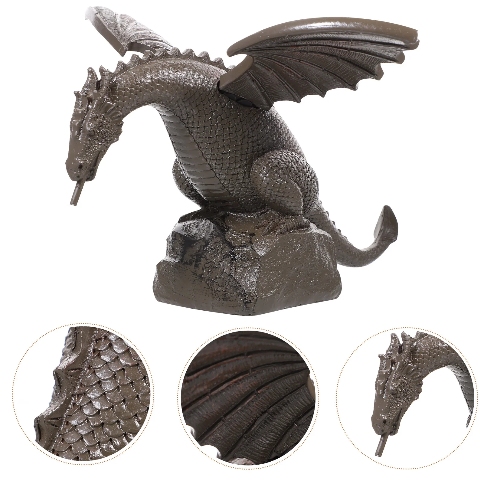 Dragon Water Fountain Courtyard Sprayer Garden Ornament Waterfall Outdoor Modeling Statue Nozzle Resin Pond Animal Decor
Dragon Water Fountain Courtyard Sprayer Garden Ornament Waterfall Outdoor Modeling Statue Nozzle Resin Pond Animal Decor