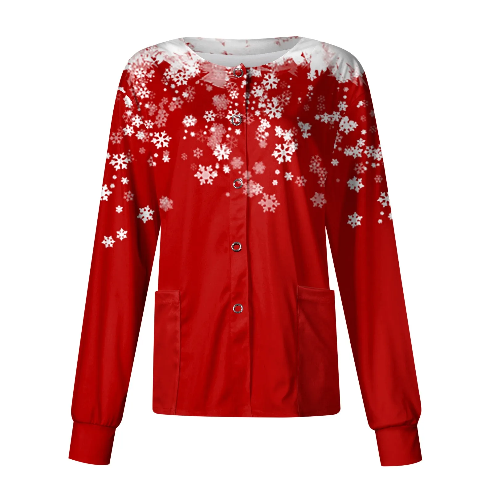 Christmas Nursing Uniforms For Women Casual Long-Sleeved Coat Printed Nursing Uniforms Cardigan Tops Uniforme Clinico Mujer
Christmas Nursing Uniforms For Women Casual Long-Sleeved Coat Printed Nursing Uniforms Cardigan Tops Uniforme Clinico Mujer