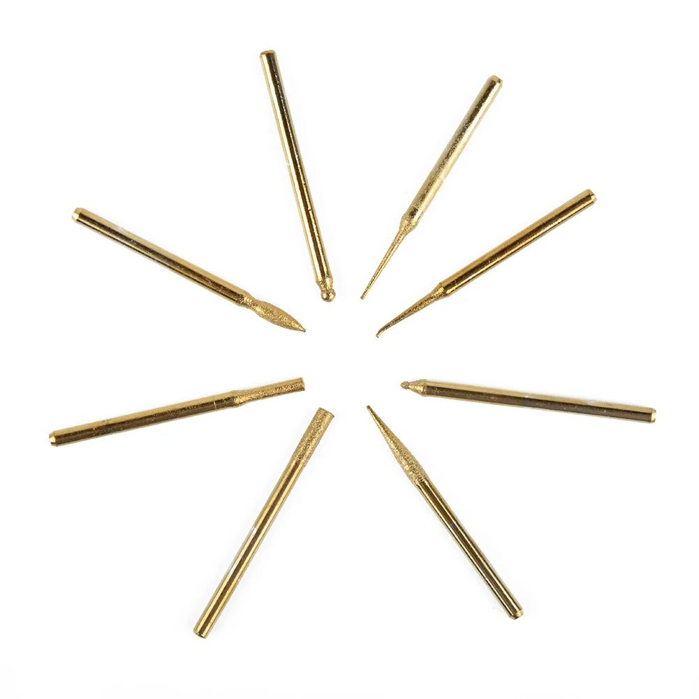 New Quality Cutting For Engraving Grinding Polishing Wood/metal Diamond Burr Drill Bit Set 000RPM 28 30pcs DIY Gold
New Quality Cutting For Engraving Grinding Polishing Wood/metal Diamond Burr Drill Bit Set 000RPM 28 30pcs DIY Gold
