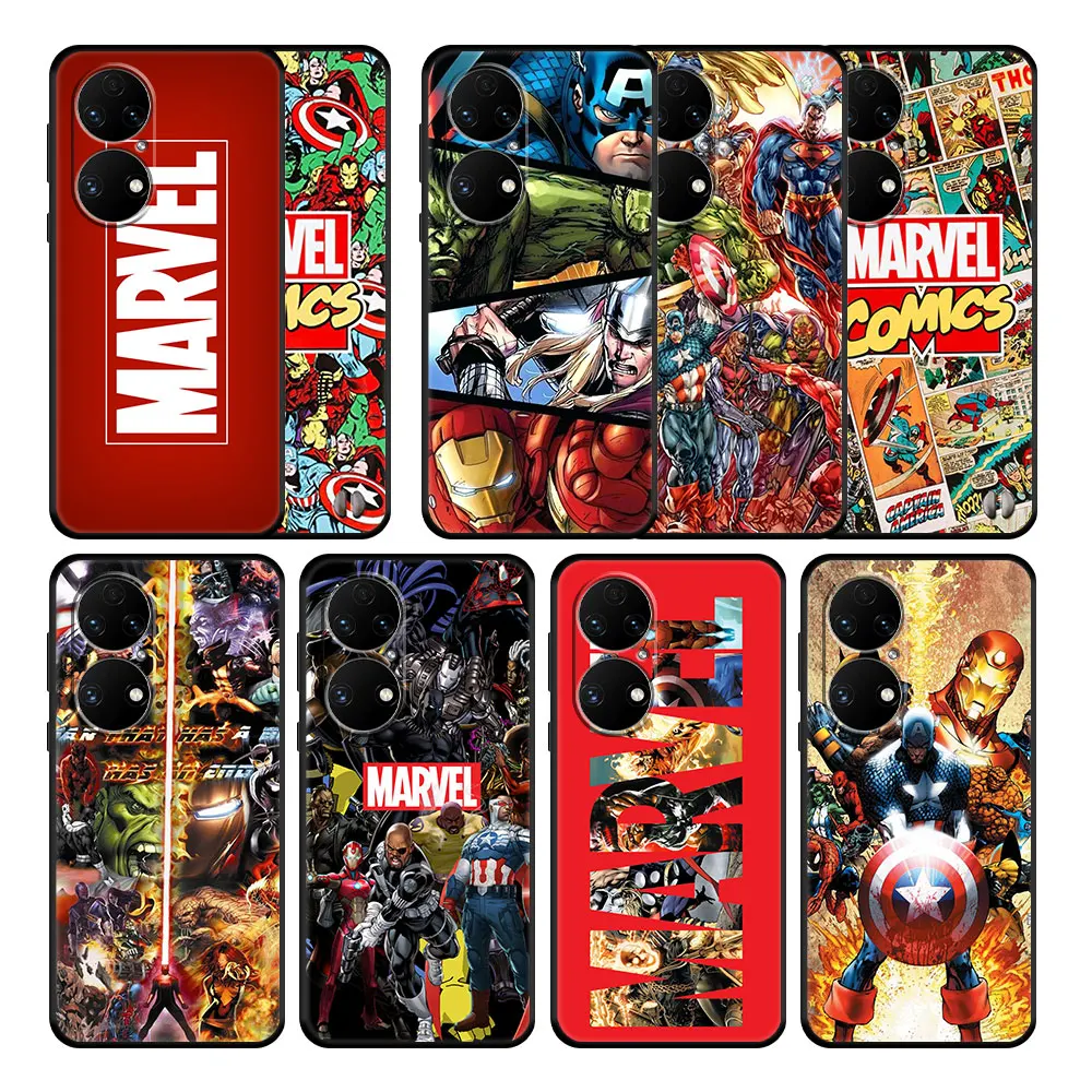 Phone Marvel Heroes The Avengers Case for Huawei P50 Nova 5T P30 P20 Pro 9 SE P40 Lite Y6 2019 P Smart Z E 7i Y9 Silicone Trend
Phone Marvel Heroes The Avengers Case for Huawei P50 Nova 5T P30 P20 Pro 9 SE P40 Lite Y6 2019 P Smart Z E 7i Y9 Silicone Trend