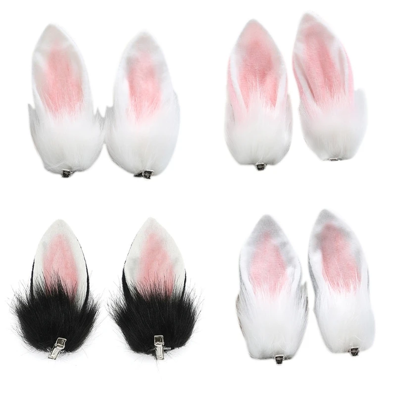 50JB Bendable Bunny Ears Shape Hair Clips Halloween Costume Headwear for Women Men at Birthday Party Anime Theme Non-slip
50JB Bendable Bunny Ears Shape Hair Clips Halloween Costume Headwear for Women Men at Birthday Party Anime Theme Non-slip
