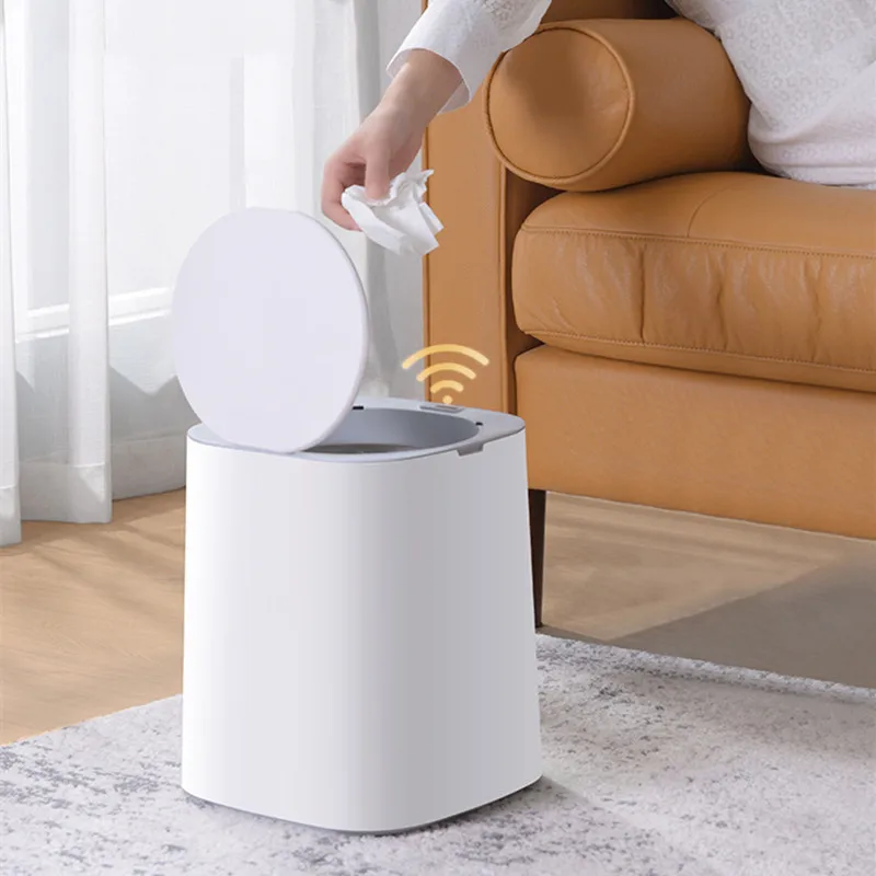 10L Smart Sensor Trash Can Induction Garbage Bin Dustbin Kitchen Bedroom Toilet Automatic Rubbish Bucket Waterproof With Lid
10L Smart Sensor Trash Can Induction Garbage Bin Dustbin Kitchen Bedroom Toilet Automatic Rubbish Bucket Waterproof With Lid