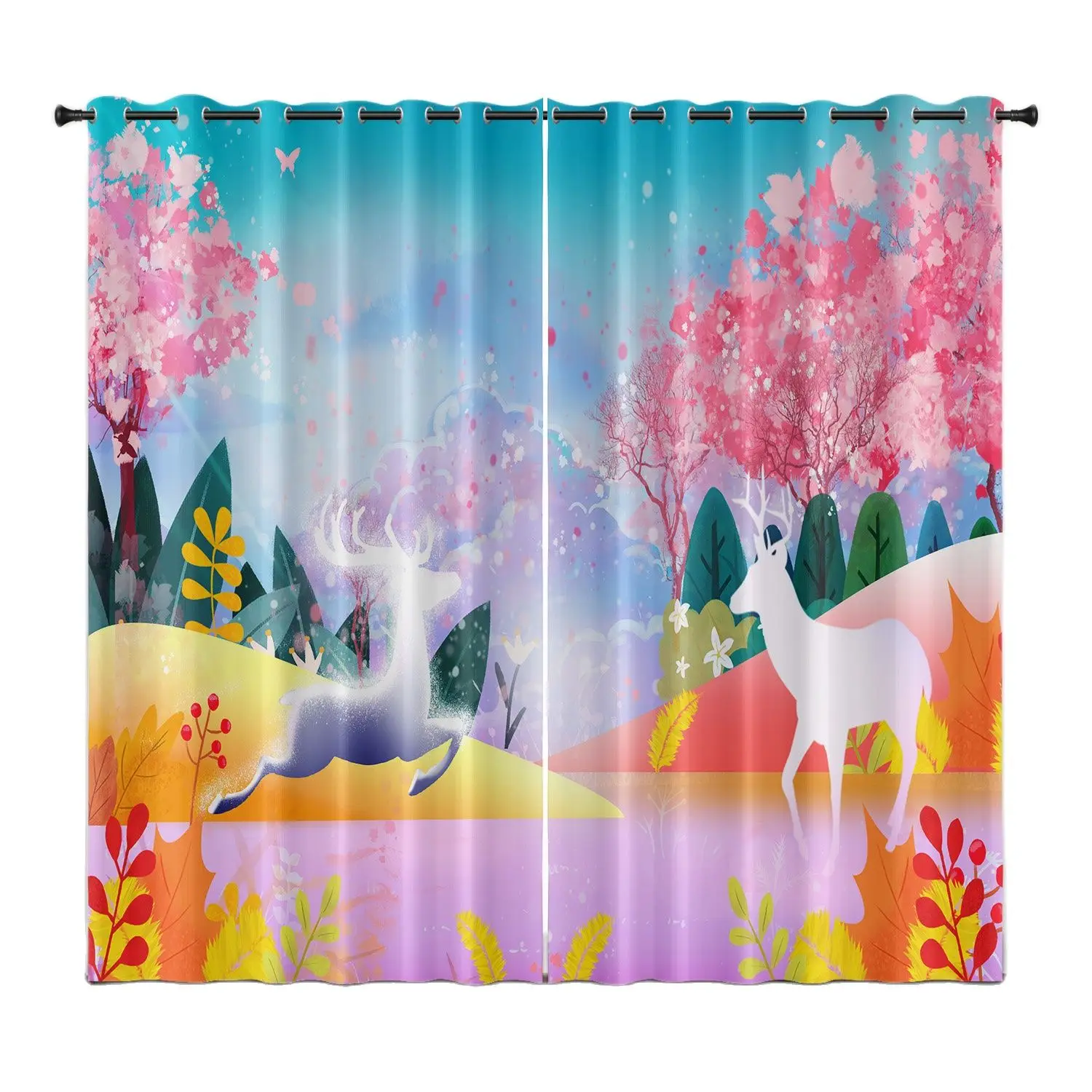Four Seasons Hot Curtains, Cartoon Patterns, Family Bedroom Balcony, Heat Insulation, High Shading
Four Seasons Hot Curtains, Cartoon Patterns, Family Bedroom Balcony, Heat Insulation, High Shading