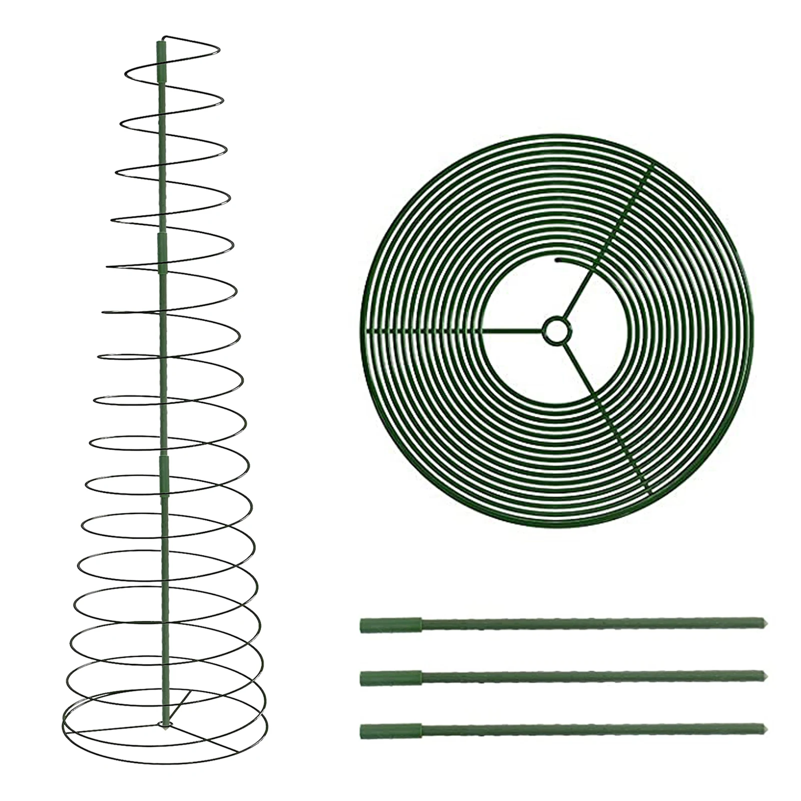 Spiral Plant Support Stretchable Tomato Grow Support Rings Stretchable Tomato Supporter Cage Climbing Plants Garden Support
Spiral Plant Support Stretchable Tomato Grow Support Rings Stretchable Tomato Supporter Cage Climbing Plants Garden Support