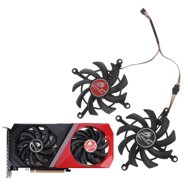 Вентилятор охлаждения 75 мм для цветной видеокарты GeForce RTX 3060 Ti RTX3060 12G V2 L-V
Вентилятор охлаждения 75 мм для цветной видеокарты GeForce RTX 3060 Ti RTX3060 12G V2 L-V