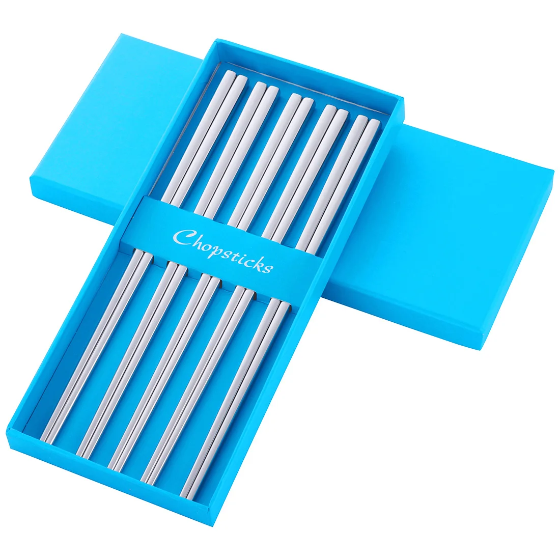 Палочки для еды Buy Go, стальные, квадратные, 5 пар
Палочки для еды Buy Go, стальные, квадратные, 5 пар