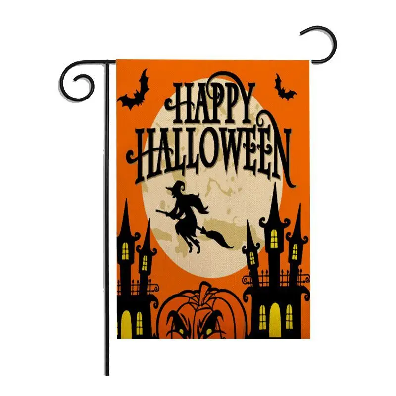 Halloween Decorative Garden Flag Double Christmas Flag Linen Garden Flag
Halloween Decorative Garden Flag Double Christmas Flag Linen Garden Flag