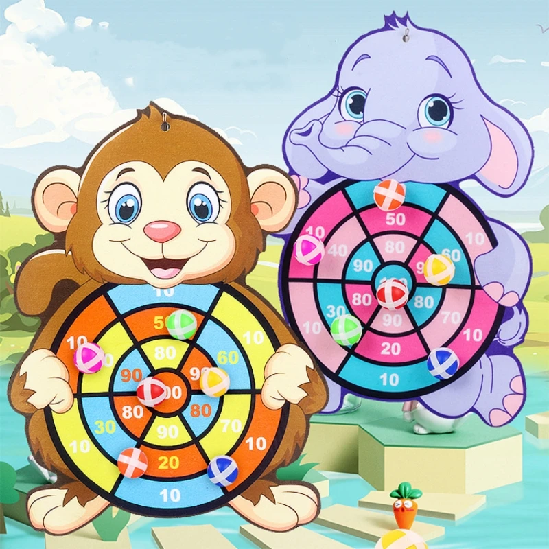 Children Cartoon Animal Dart Board Sticky Ball Rabbit Family Interactive Educational Toy Christmas Gift
Children Cartoon Animal Dart Board Sticky Ball Rabbit Family Interactive Educational Toy Christmas Gift
