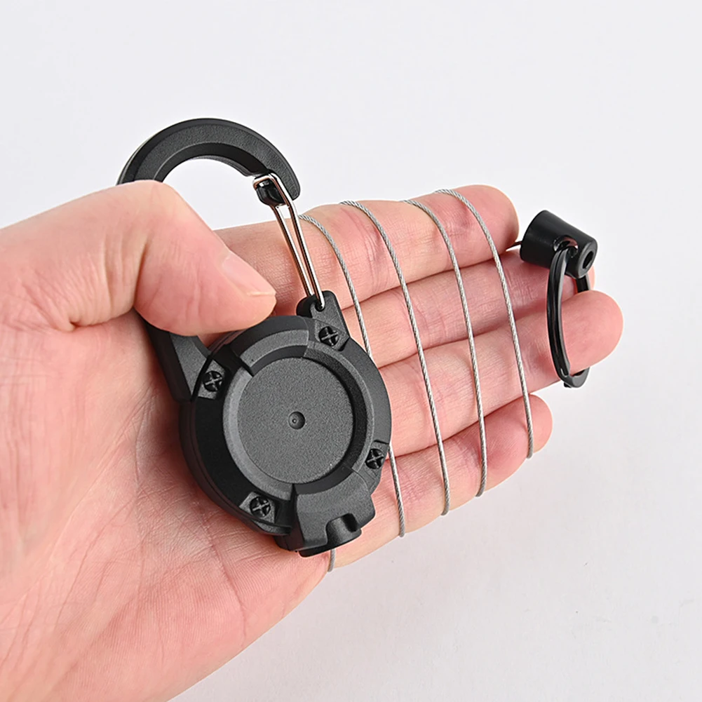 1pc Camping Retractable Key Chain Keyring Safety Coil Carabiner Backpack Buckle Durable Outdoor Hunting Hiking Equipment
1pc Camping Retractable Key Chain Keyring Safety Coil Carabiner Backpack Buckle Durable Outdoor Hunting Hiking Equipment
