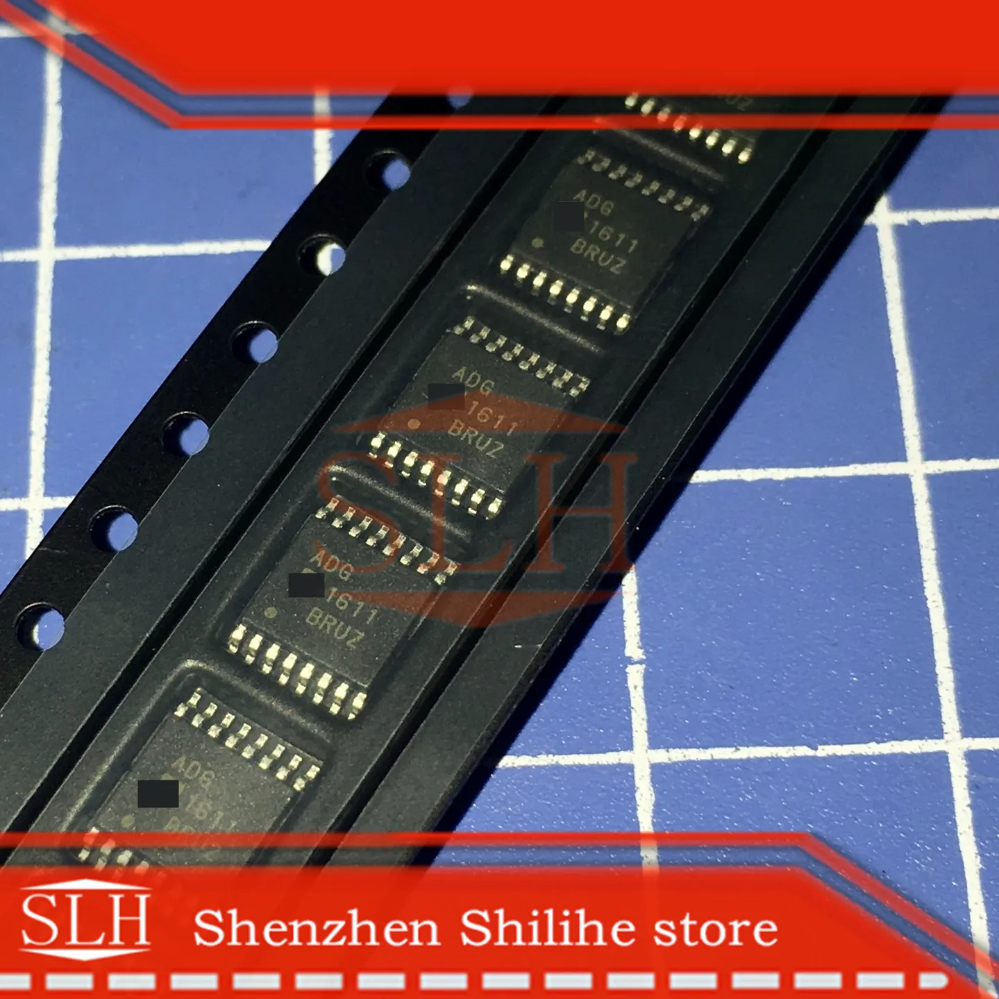 1pcs/lot ADG1611BRUZ ADG1611BR ADG1611 Analog switch IC TSSOP-16 Brand new original.
1pcs/lot ADG1611BRUZ ADG1611BR ADG1611 Analog switch IC TSSOP-16 Brand new original.