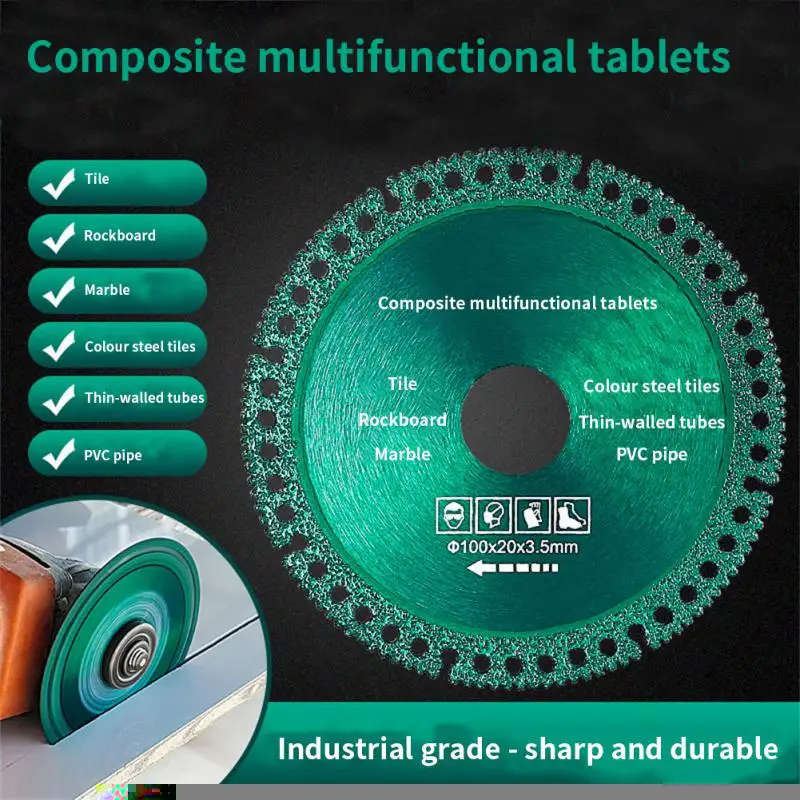 Абразивный режущий диск композитная многофункциональная режущая плитка для вращающихся аксессуаров металлический режущий роторный инструмент пильный диск
Абразивный режущий диск композитная многофункциональная режущая плитка для вращающихся аксессуаров металлический режущий роторный инструмент пильный диск