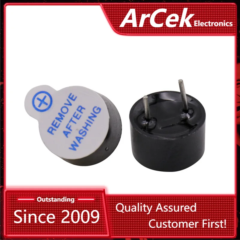 5pcs Active Buzzer Magnetic Long Continous Beep Tone Alarm Ringer MINI Active Piezo Buzzers Fit For Arduino 12mm 5v
5pcs Active Buzzer Magnetic Long Continous Beep Tone Alarm Ringer MINI Active Piezo Buzzers Fit For Arduino 12mm 5v
