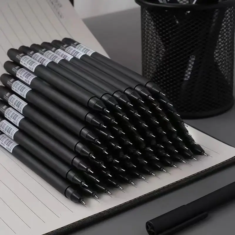 

5/20Pcs Gel Pen Set Neutral Pen Smooth Writing&fastdry Signature 0.5mm Ballpoint Pen Black Ink Refill School Stationery Supplies