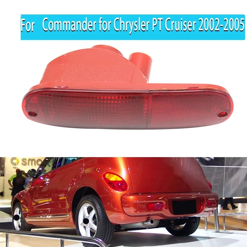 Car Rear Bumper Reflector Light Fog Lamp for Jeep Commander Chrysler PT Cruiser 2002 2003 2004 2005
Car Rear Bumper Reflector Light Fog Lamp for Jeep Commander Chrysler PT Cruiser 2002 2003 2004 2005
