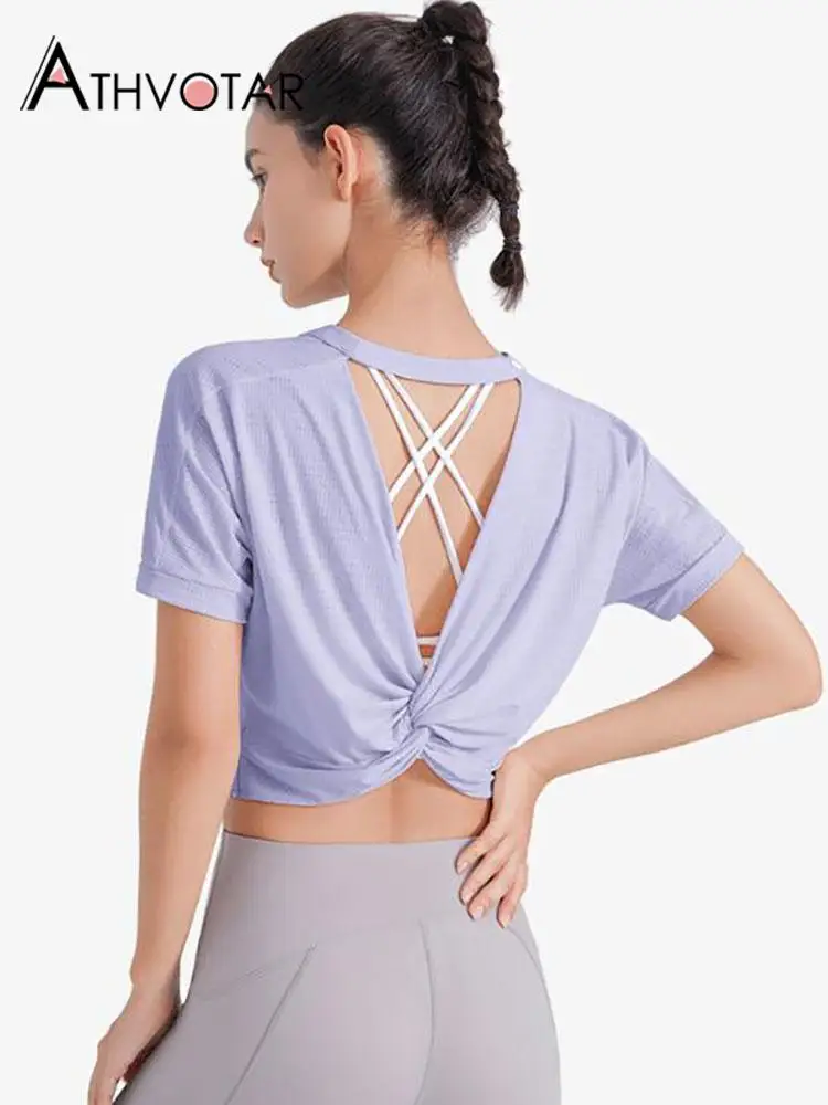 ATHVOTAR Woman T Shirt Clothing Fashion Solid Cropped Top Hollow Out Jacquard T Shirt Short Sleeve Summer Casual Female T Shirts
ATHVOTAR Woman T Shirt Clothing Fashion Solid Cropped Top Hollow Out Jacquard T Shirt Short Sleeve Summer Casual Female T Shirts