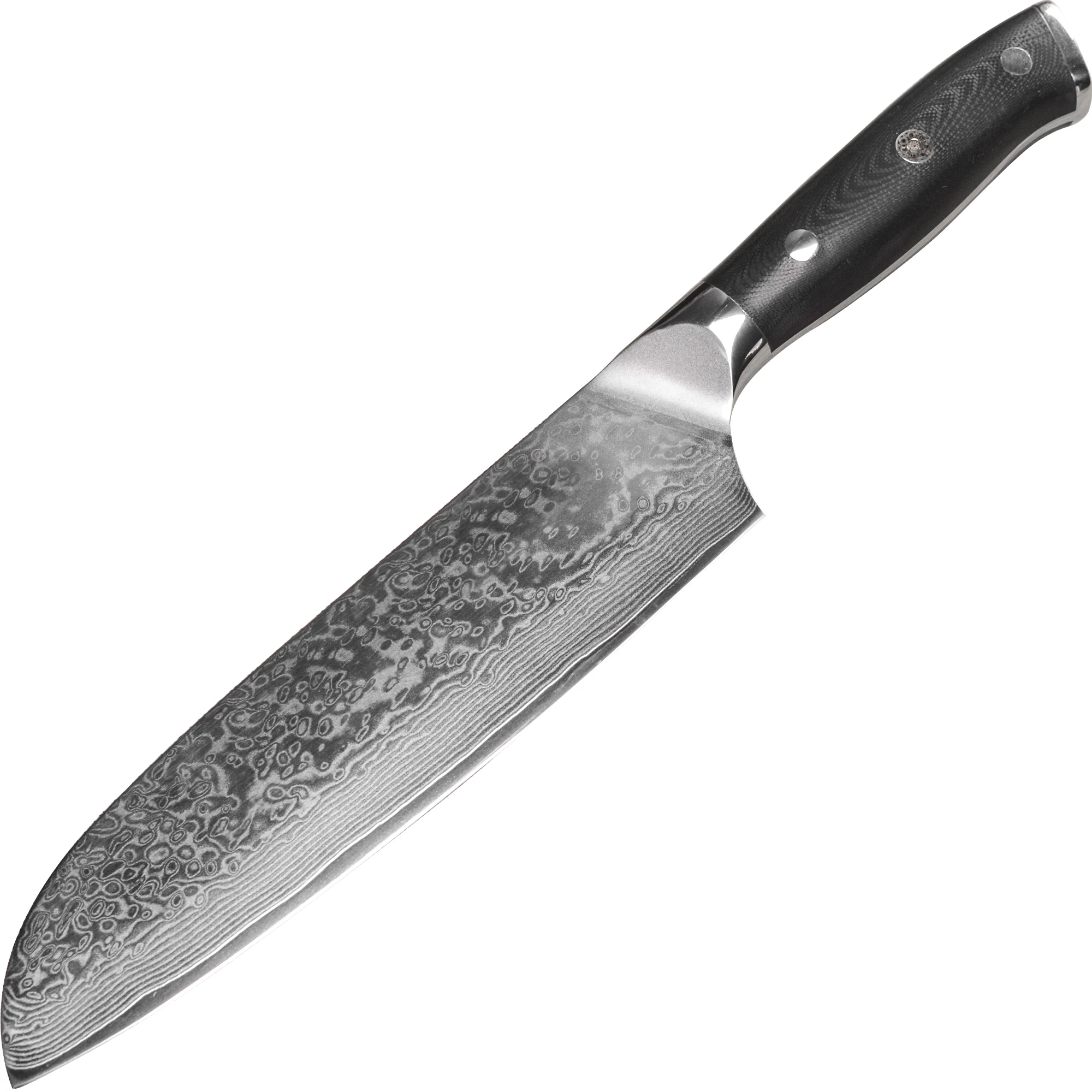 High Quality Damascus Steel Chef Knife Santoku Knife VG10 Handle Damascus steel Kitchen Knife Rosewood Handle Cooking Cleaver
High Quality Damascus Steel Chef Knife Santoku Knife VG10 Handle Damascus steel Kitchen Knife Rosewood Handle Cooking Cleaver