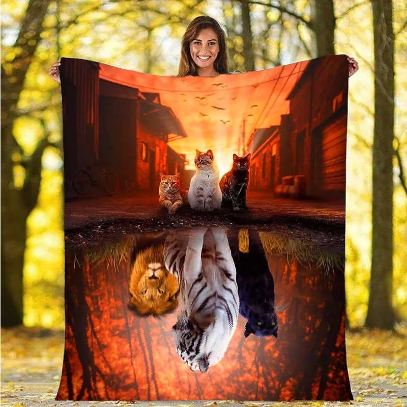 Tiger Blanket Flannel Blanket Super Soft Flannel Throw Blanks Bedroom Sofa Sofa Lamp and Warm Blanket
Tiger Blanket Flannel Blanket Super Soft Flannel Throw Blanks Bedroom Sofa Sofa Lamp and Warm Blanket