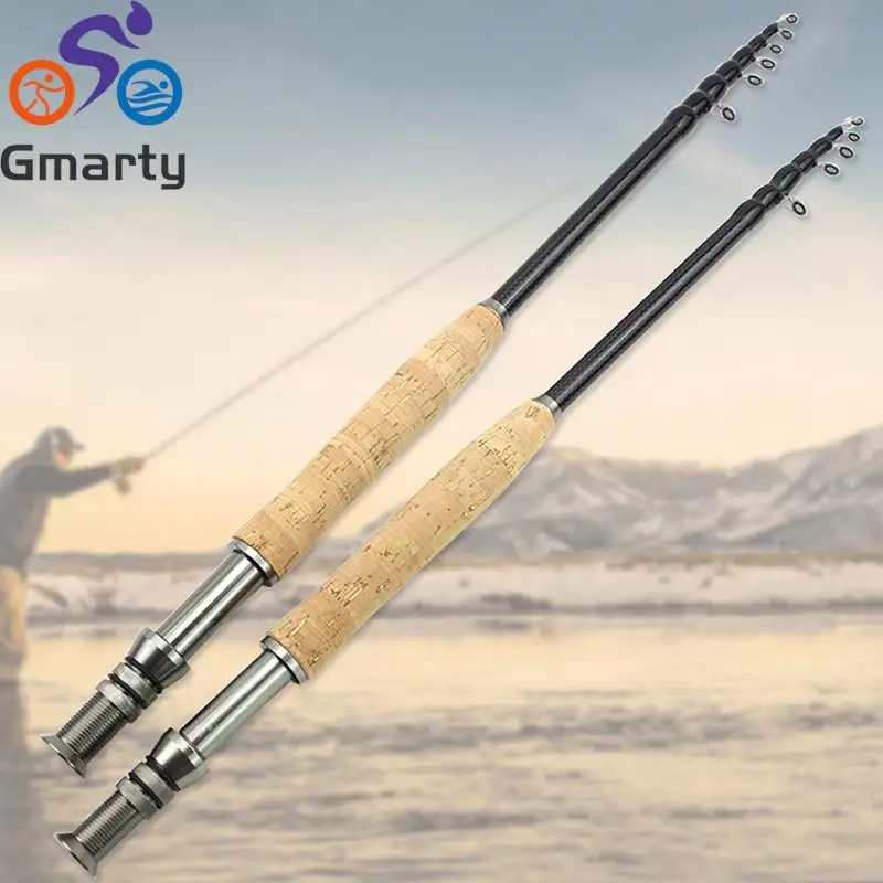 2.1m2.4m2.7m Telescopic Fly Fishing Rod Portable Carbon Fast M Power Fly Trout Lure Fishing Tackle Rod Fishing Goods pesca 
2.1m2.4m2.7m Telescopic Fly Fishing Rod Portable Carbon Fast M Power Fly Trout Lure Fishing Tackle Rod Fishing Goods pesca