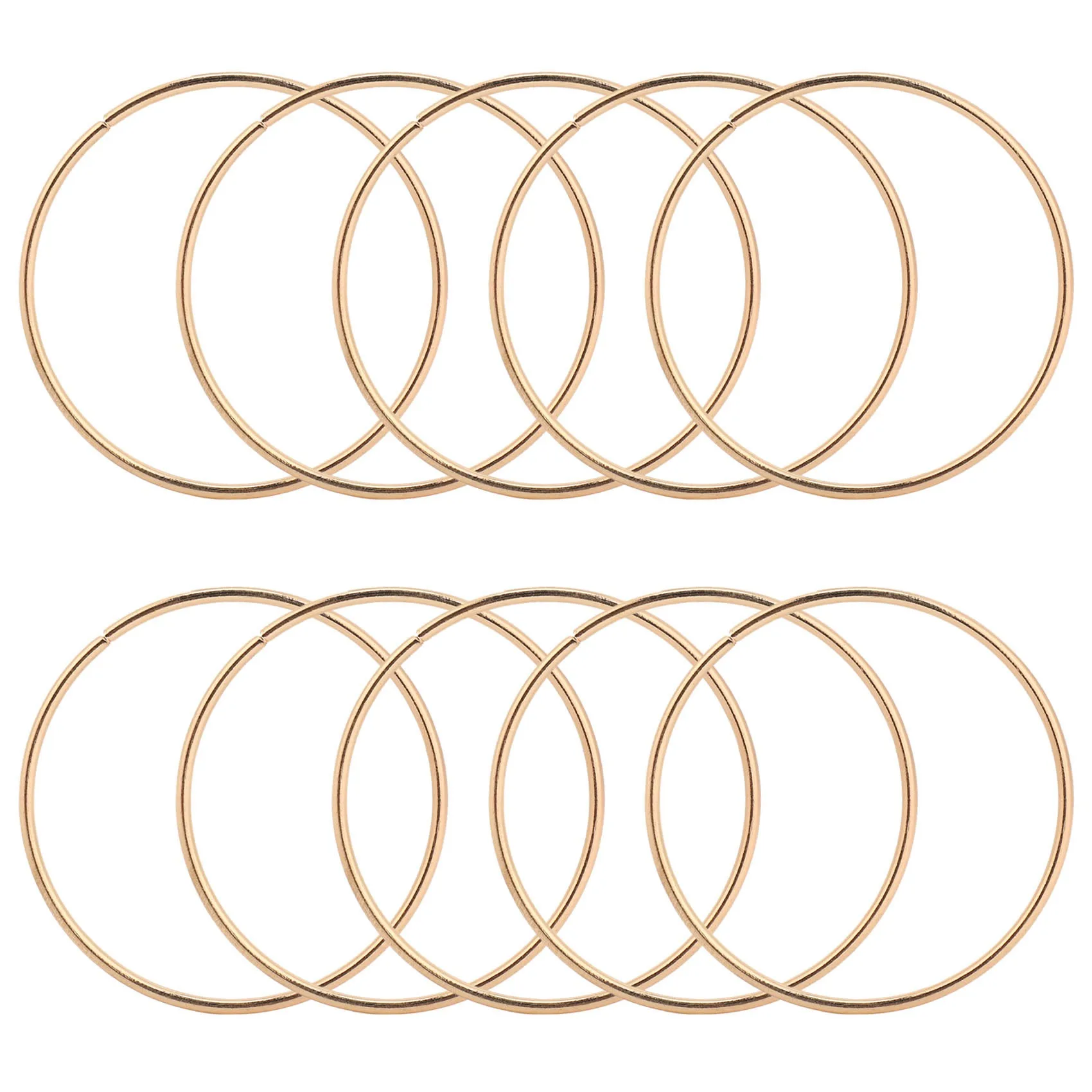 10 Pack 3 Inch Gold Dream Catcher Metal Rings Hoops Macrame Ring for Dreamcatchers and Crafts
10 Pack 3 Inch Gold Dream Catcher Metal Rings Hoops Macrame Ring for Dreamcatchers and Crafts