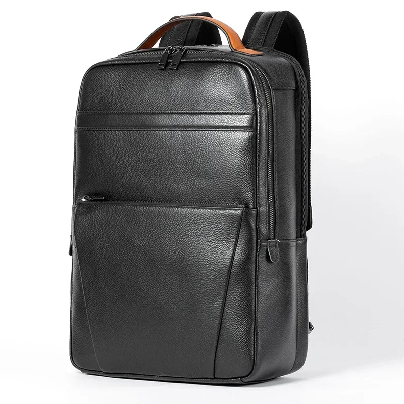 Многофункциональный рюкзак из воловьей кожи, повседневный Водонепроницаемый ранец для ноутбука, мужская деловая дорожная сумка 
Многофункциональный рюкзак из воловьей кожи, повседневный Водонепроницаемый ранец для ноутбука, мужская деловая дорожная сумка