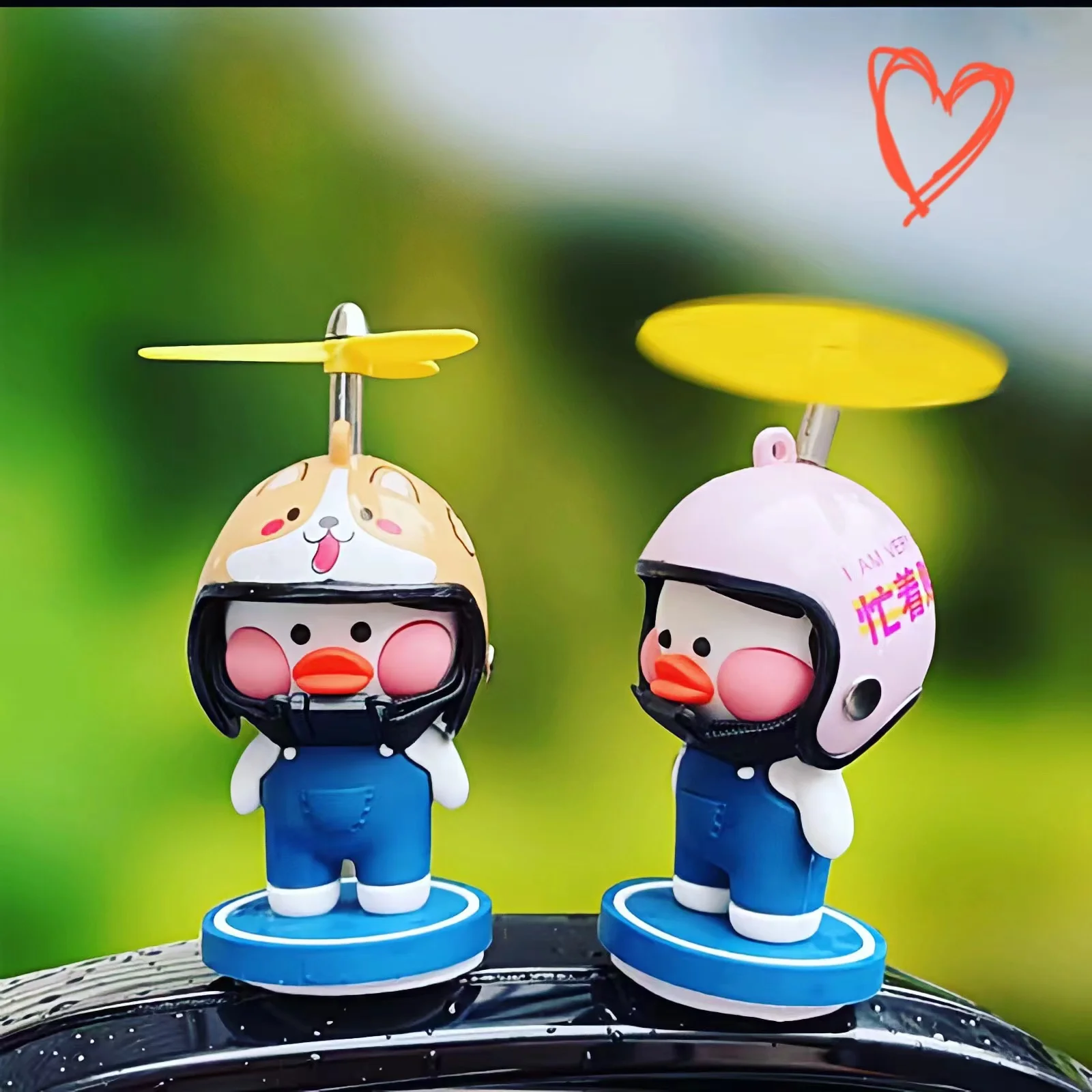 Anime Car Accessories Standing Duck Broken Wind Helmet Duck Cycling Car Decoration Accessories Car Gift Small Yellow Duck
Anime Car Accessories Standing Duck Broken Wind Helmet Duck Cycling Car Decoration Accessories Car Gift Small Yellow Duck