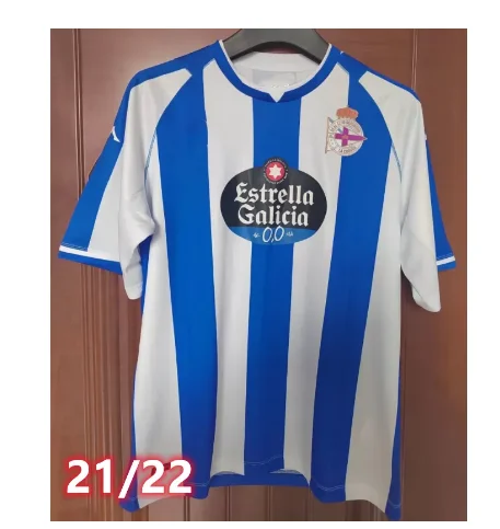 

21-22 Deportivo La Coruna New Man fans home Away third Camisetas Soccer jersey RC DEPORTIVO T-shirt 2021 2022