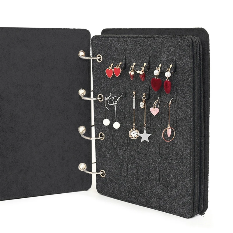 Earring Organizer Book Design Exquisite Travel Jewelry Organizer Case Ring Necklace Bracelet Storage Case Gift for Girls
Earring Organizer Book Design Exquisite Travel Jewelry Organizer Case Ring Necklace Bracelet Storage Case Gift for Girls
