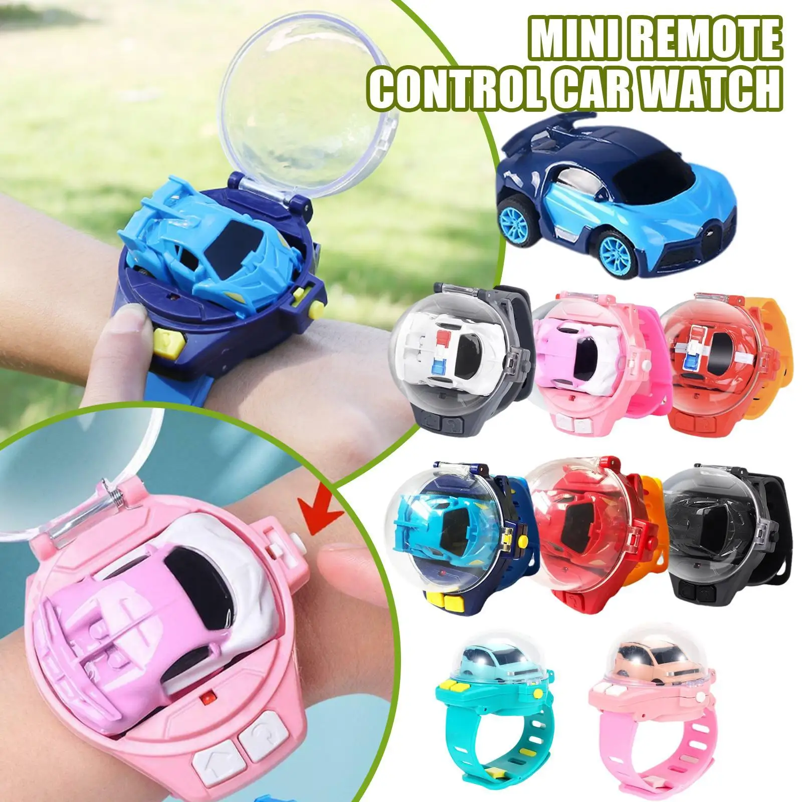 Mini Watch Control Car Cute RC Car Accompany With Your Kids Gift For Boys Kids On Birthday ChristmasWatch RC Car Toy
Mini Watch Control Car Cute RC Car Accompany With Your Kids Gift For Boys Kids On Birthday ChristmasWatch RC Car Toy