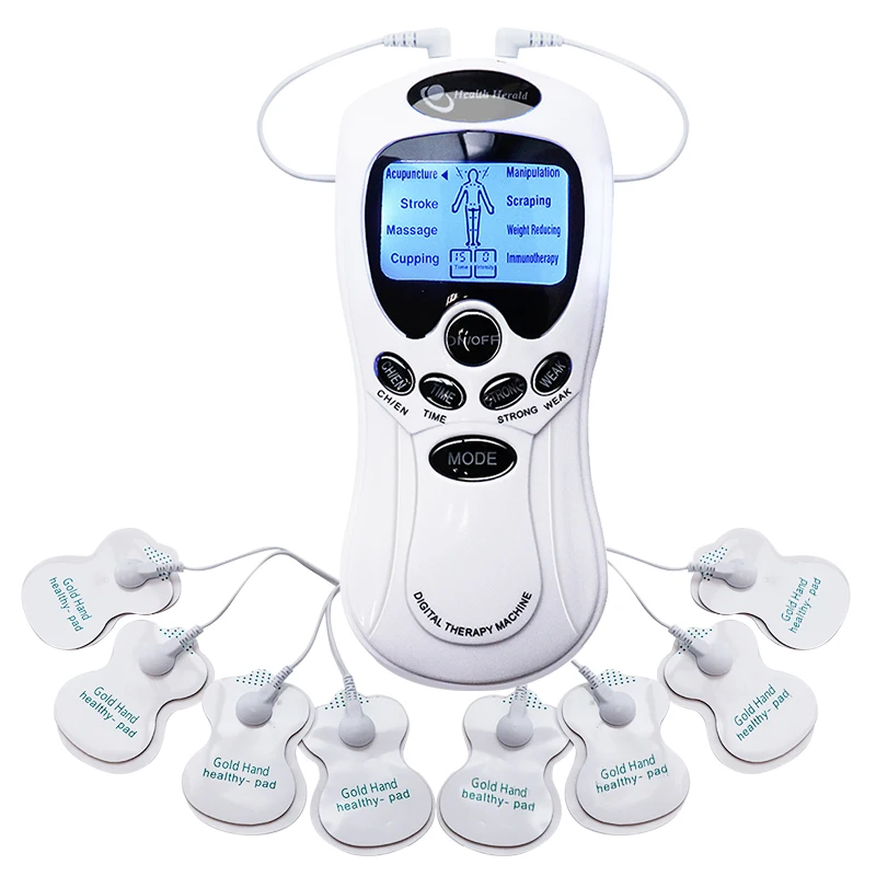 EMS8 Mode Body Massage Muscle Stimulator Digital Therapy Neck Back Foot Electrotherapy Nerve Relax Ten TCM Acupuncture Cupping
EMS8 Mode Body Massage Muscle Stimulator Digital Therapy Neck Back Foot Electrotherapy Nerve Relax Ten TCM Acupuncture Cupping