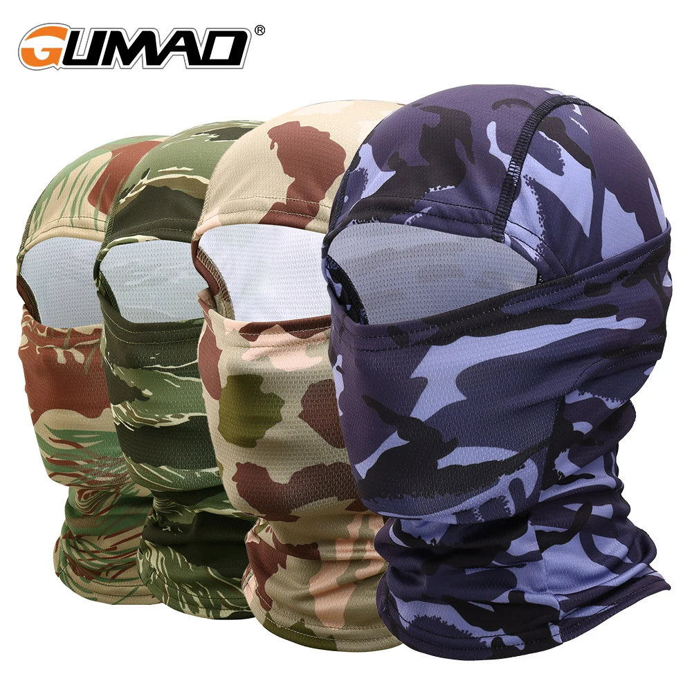 Summer Tactical Balaclava Full Face Scarf Mask Head Cover Hiking Airsoft Camo Military Cycling Hunting Paintball Sun Hat Men NEW
Summer Tactical Balaclava Full Face Scarf Mask Head Cover Hiking Airsoft Camo Military Cycling Hunting Paintball Sun Hat Men NEW