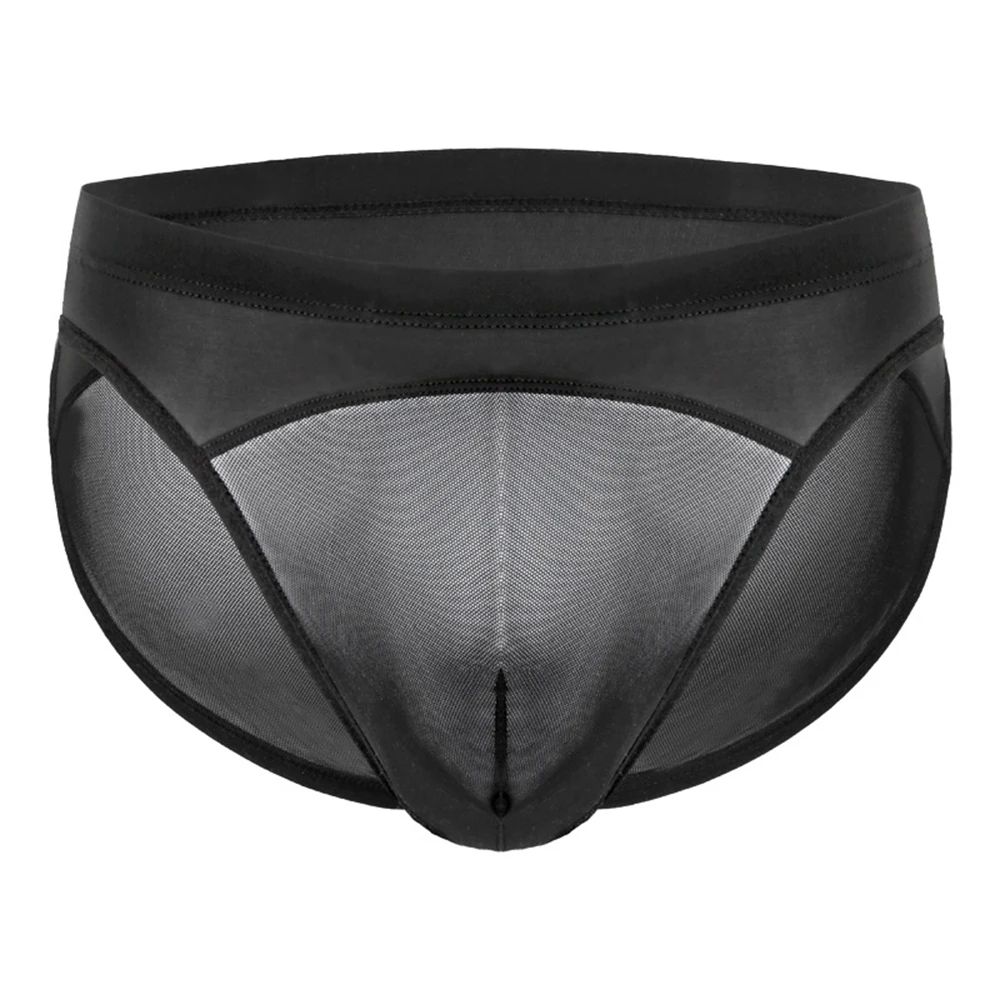 Men Underwear Panties Solid Color 1pcs Big Pouch Breathable Briefs For Man High Elastic Mesh Summer Underpants
Men Underwear Panties Solid Color 1pcs Big Pouch Breathable Briefs For Man High Elastic Mesh Summer Underpants