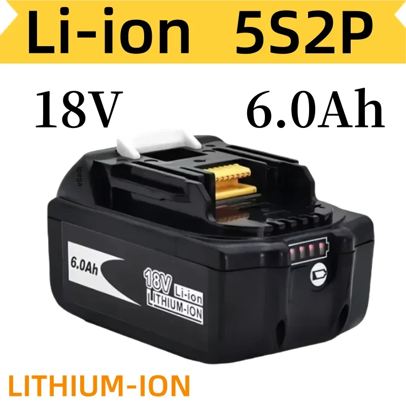 Аккумуляторная литий-ионная батарея 18 в 5S2P 100% для аккумулятора lpega BL1850 BL1830 BL1860